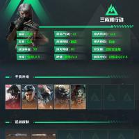 总资产209.4M 5干员外观 1近战 26传说枪械 烽火：铂金 战场：上等兵