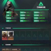 总资产9M 2干员外观 1近战 21传说枪械 烽火：三角洲巅峰 战场：上等兵